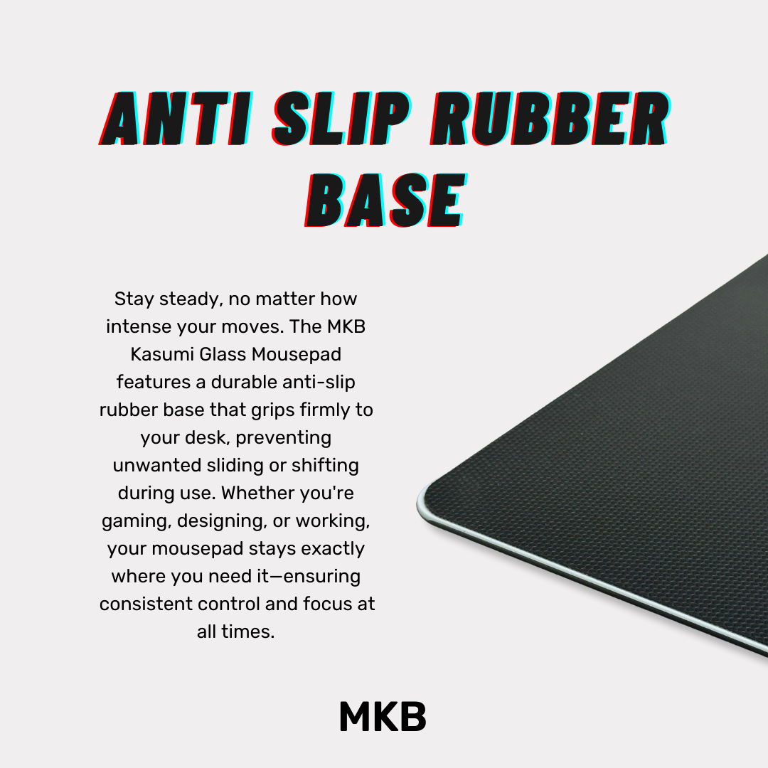MKB Kasumi Glass Mousepad