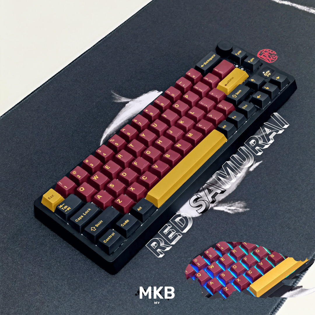 DK67 V3 Pro Red Samurai (Full Build)