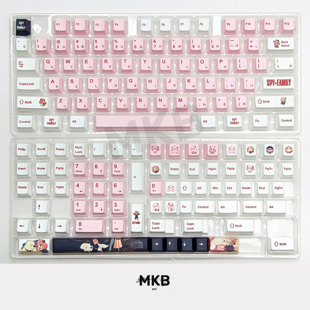 Full set of Spy X Family Anya Forger PBT Keycap Set