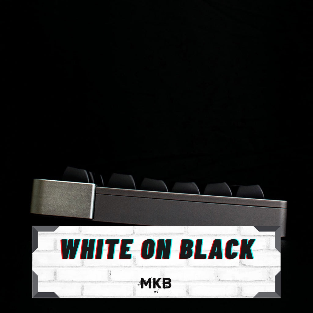 MSA White on Black