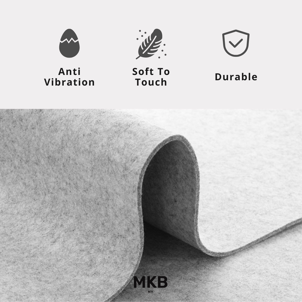 MKB Woven Felt Deskmat V2