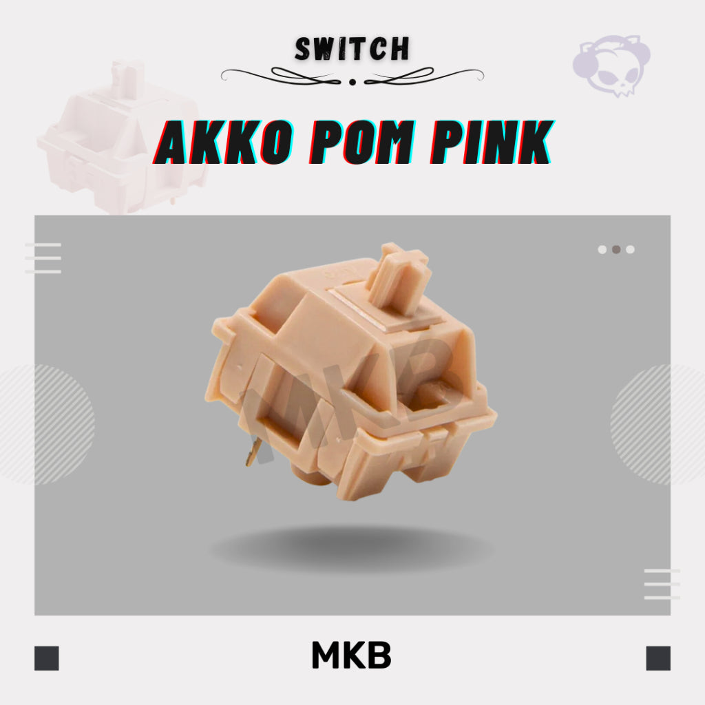 Akko POM Pink