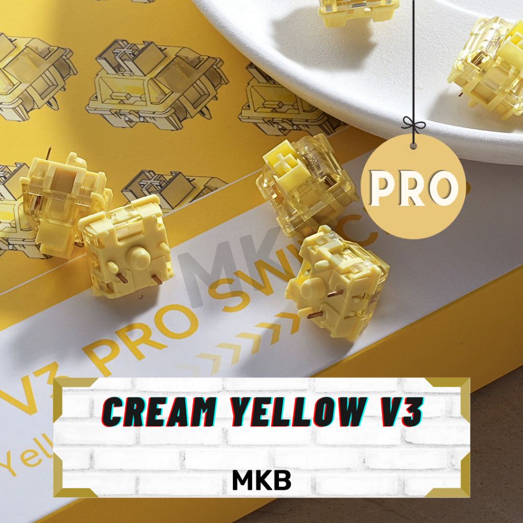 Akko Cream Yellow V3 Pro