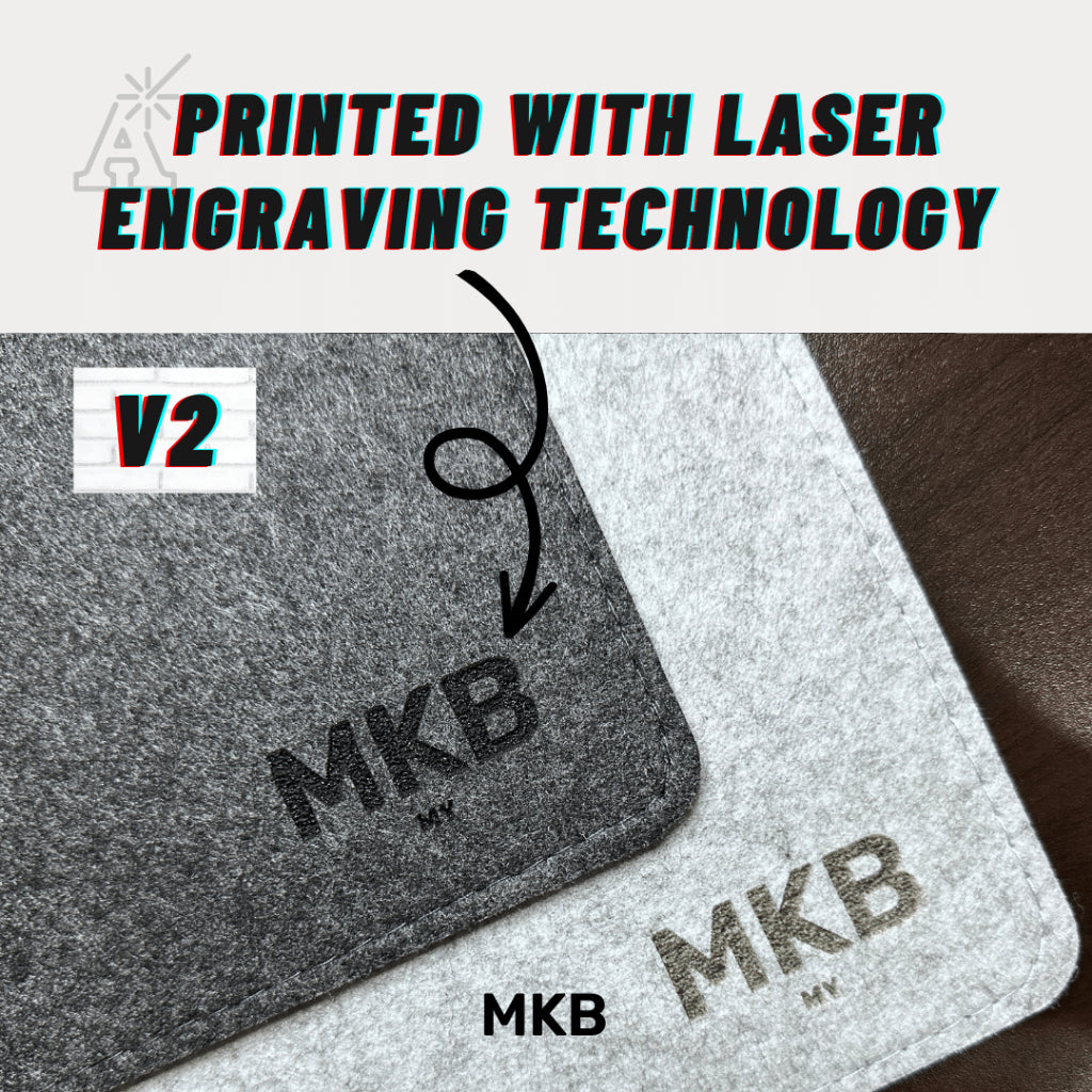 MKB Woven Felt Keyboard Mat