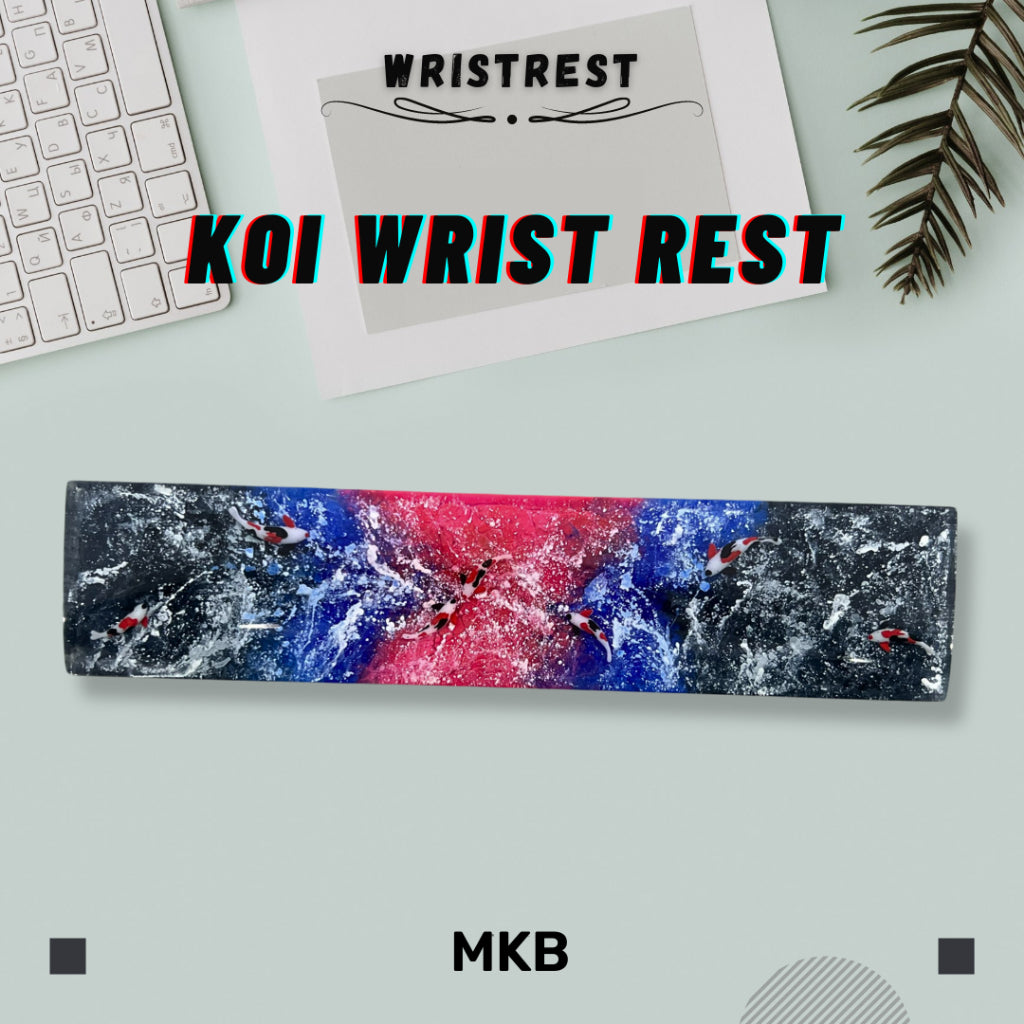 Koi Resin Wrist Rest