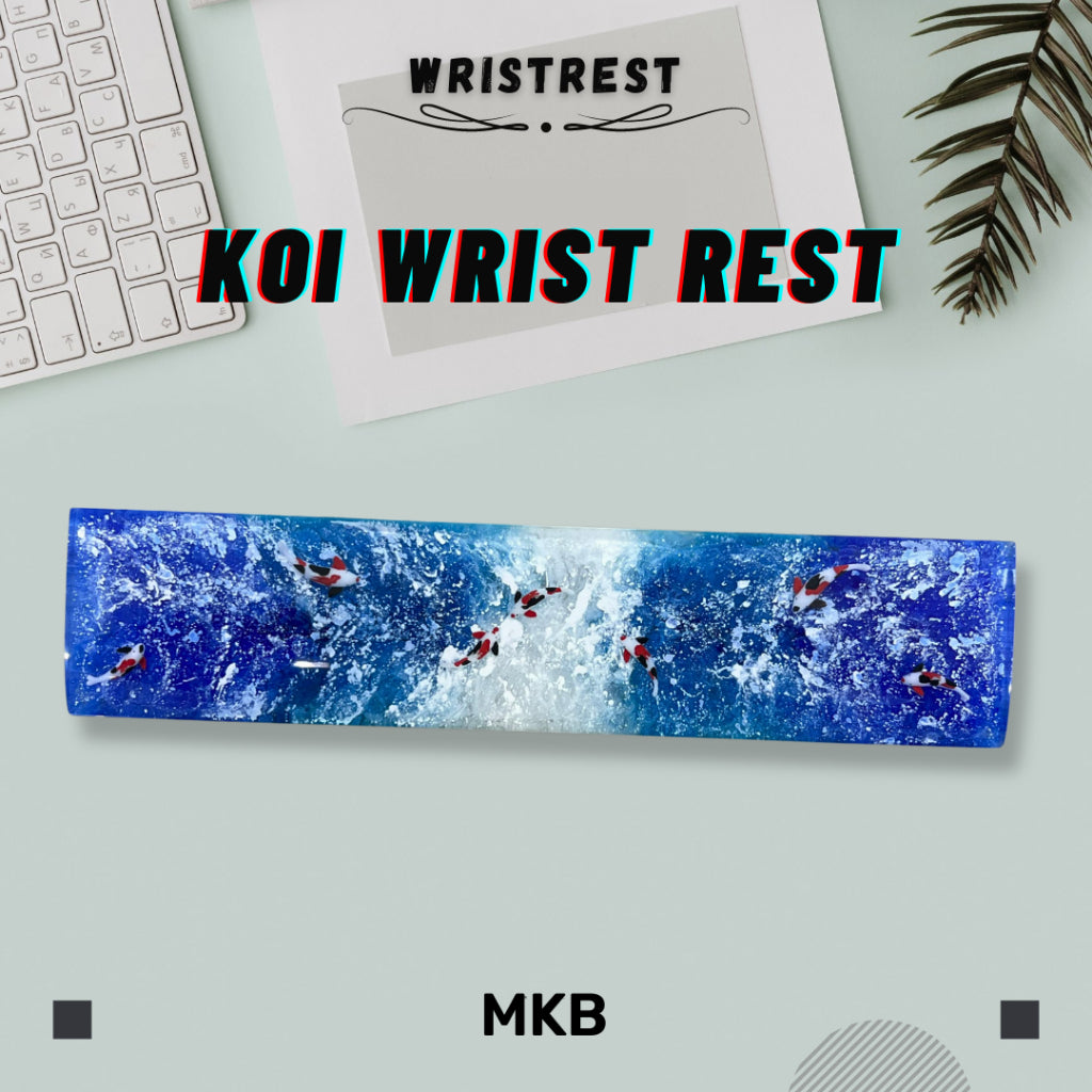 Koi Resin Wrist Rest