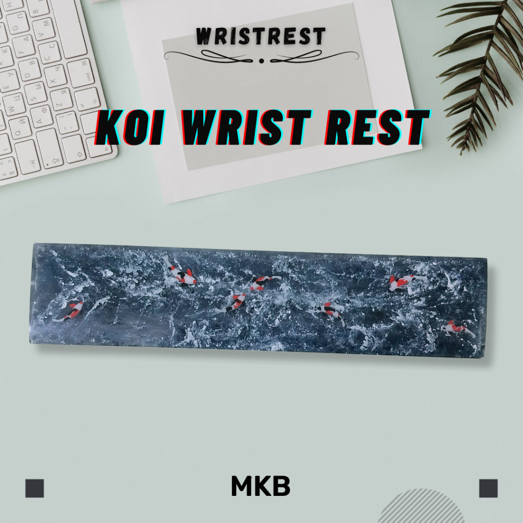 Koi Resin Wrist Rest