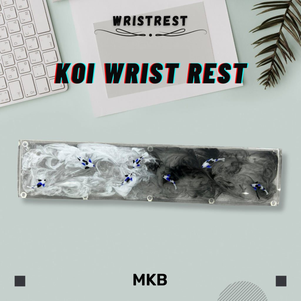 Koi Resin Wrist Rest