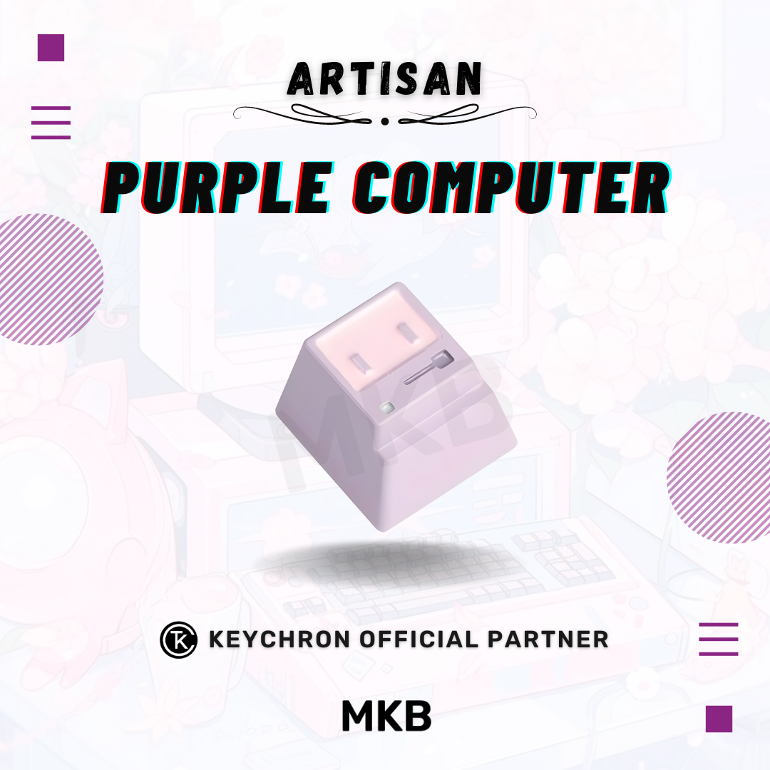 Keychron Cute Computer Aluminum Alloy Artisan Keycap
