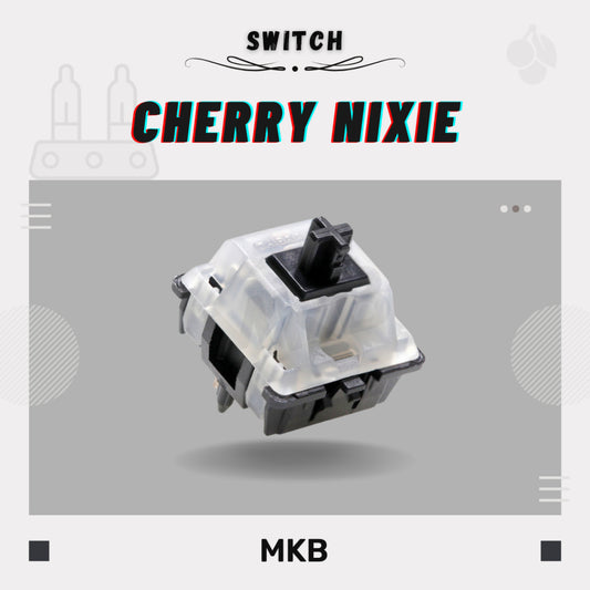Cherry MX Black Clear Top Nixie