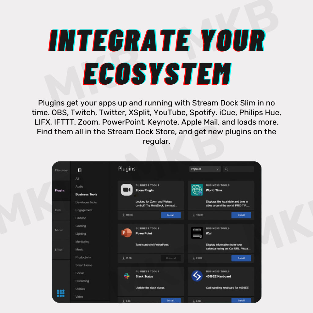 Mirabox Stream Dock Slim