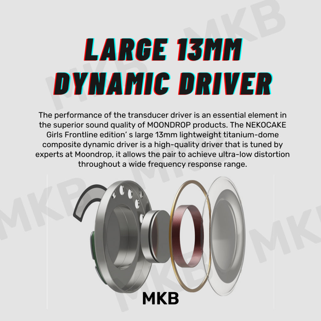 Moondrop Nekocake Girls' Frontline