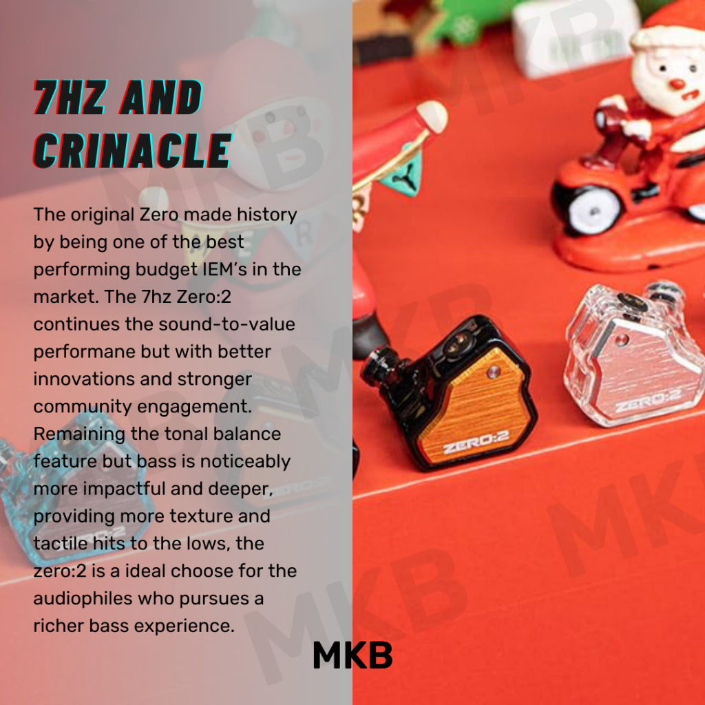 7Hz x Crinacle Zero:2 / Salnotes Zero