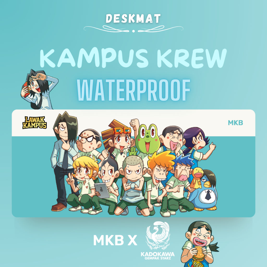MKB x Lawak Kampus Deskmat