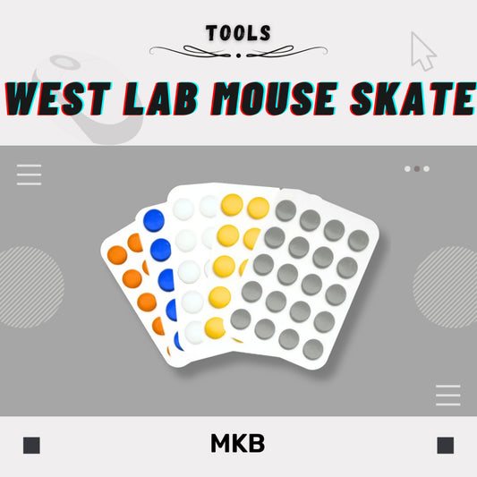 West Lab Dots Universal Mouse Skates