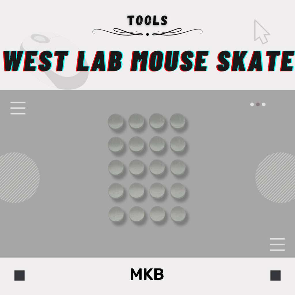 West Lab Dots Universal Mouse Skates