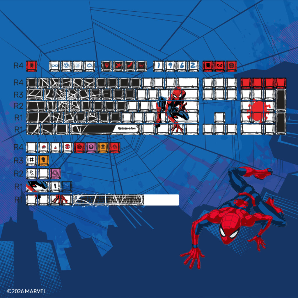 MKB Marvel Spider-Man Keycap Set