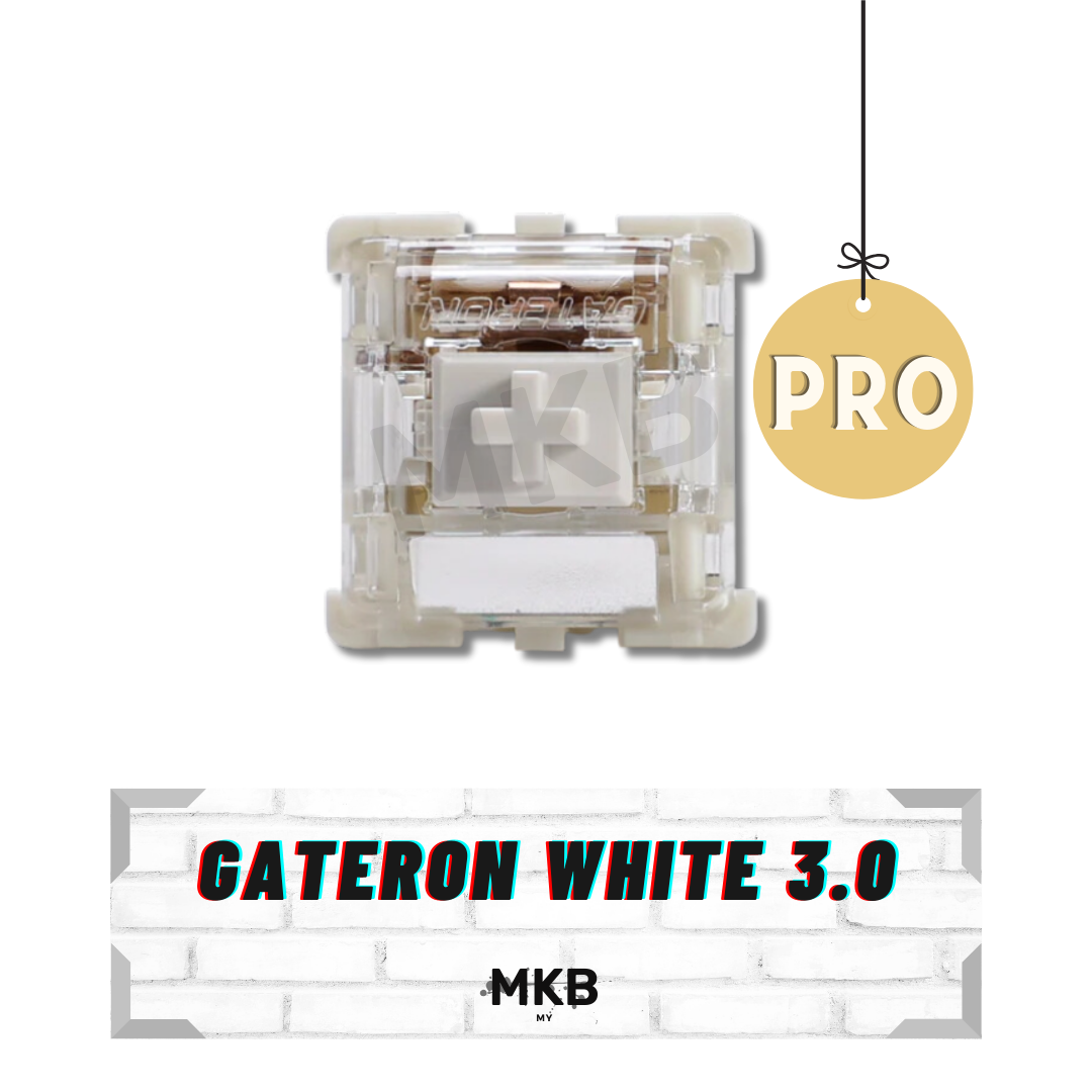 Gateron G PRO 3.0 White