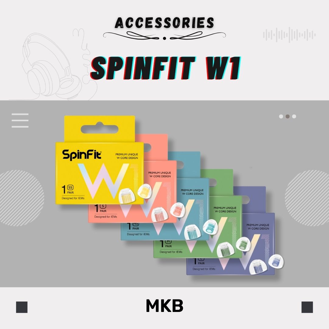 SpinFit W1 Single Size Pack