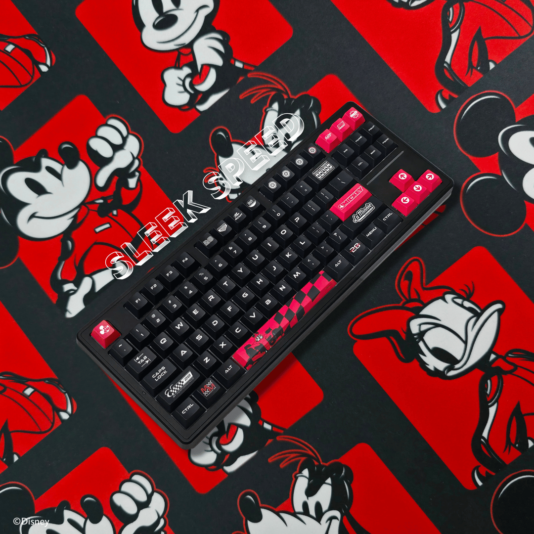 MKB Disney Mickey F1 GMK75/GMK80 Full Build Keyboard
