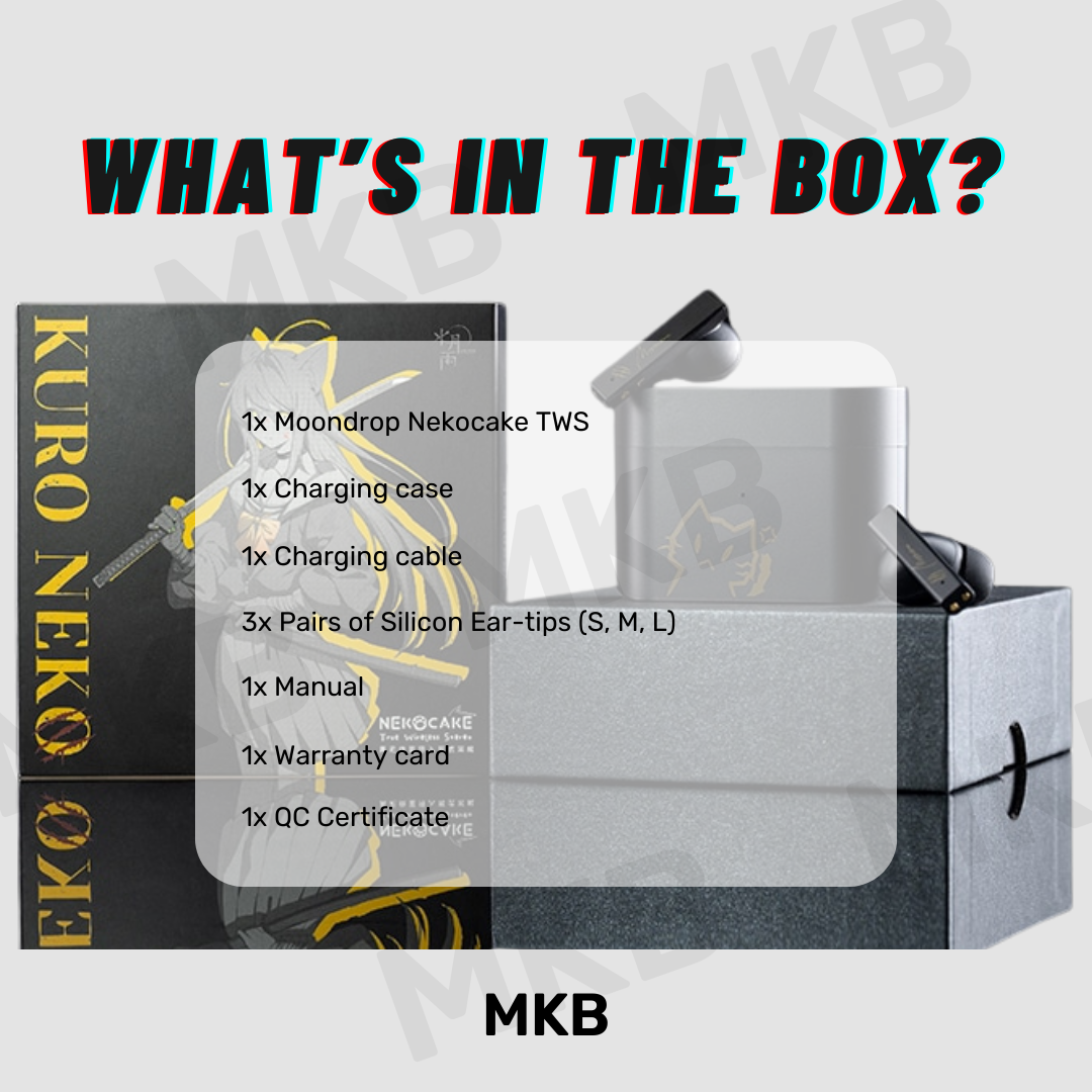 Moondrop Nekocake Kuroneko