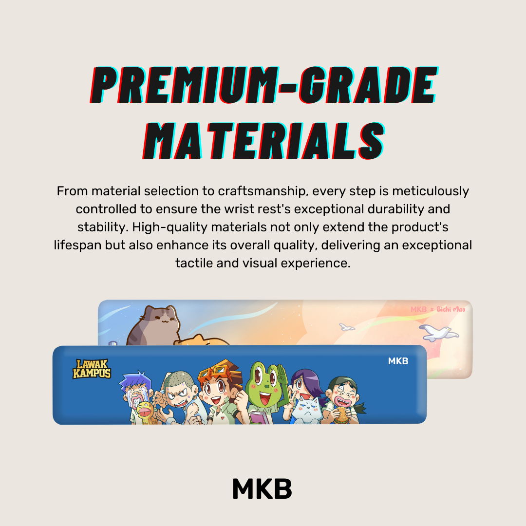 MKB x Bichi Mao Wrist Rest