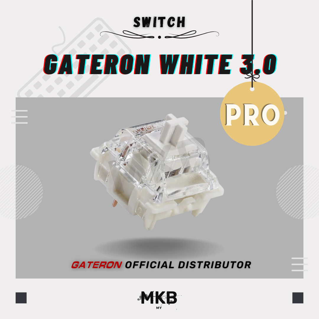 Gateron G PRO 3.0 White