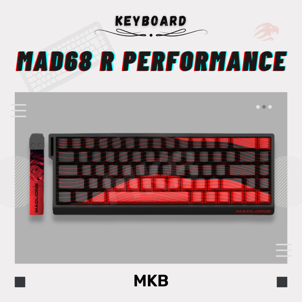 MADLIONS MAD60/MAD68 HE connected via USB-C, highlighting its fast charging and stable wired connection.