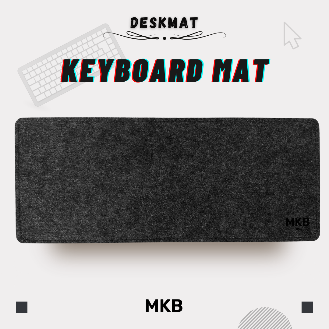 MKB Woven Felt Keyboard Mat
