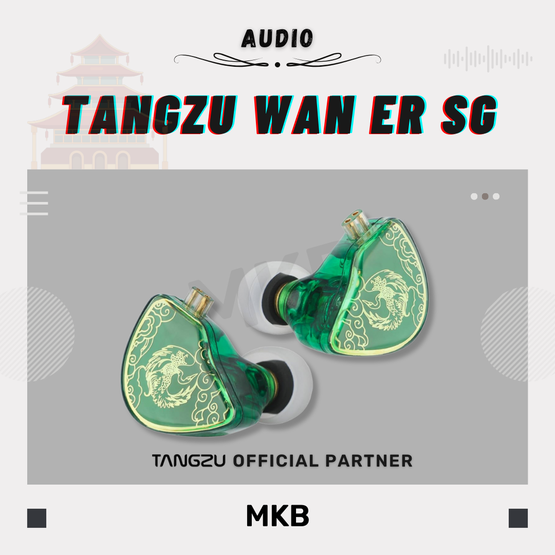 Side view of the Tangzu Wan'er S.G in jade color, showcasing its ergonomic shape and premium finish for a comfortable fit and stylish look.