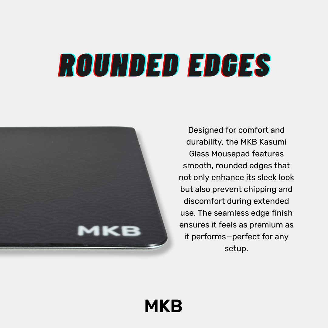 MKB Kasumi Glass Mousepad