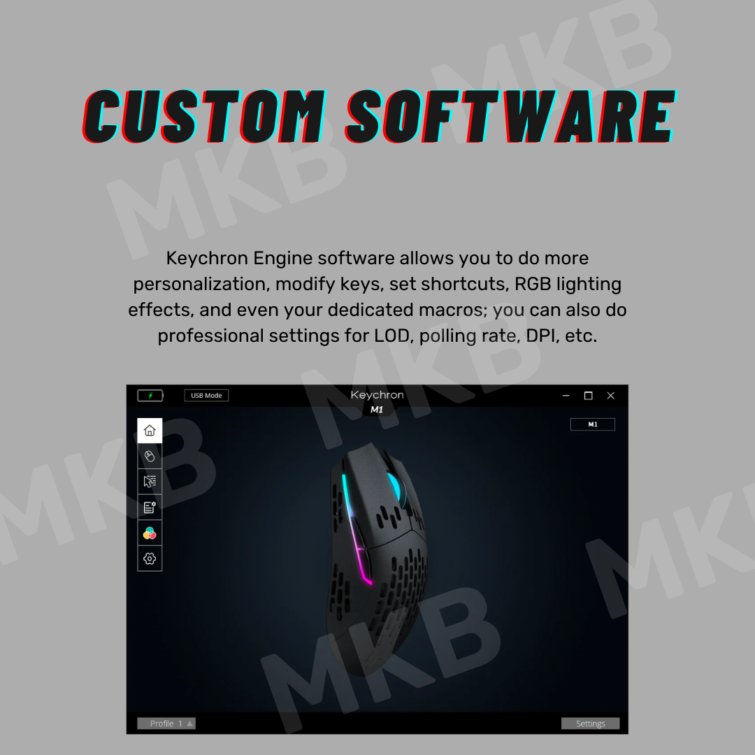 Keychron M1 Wireless Mouse