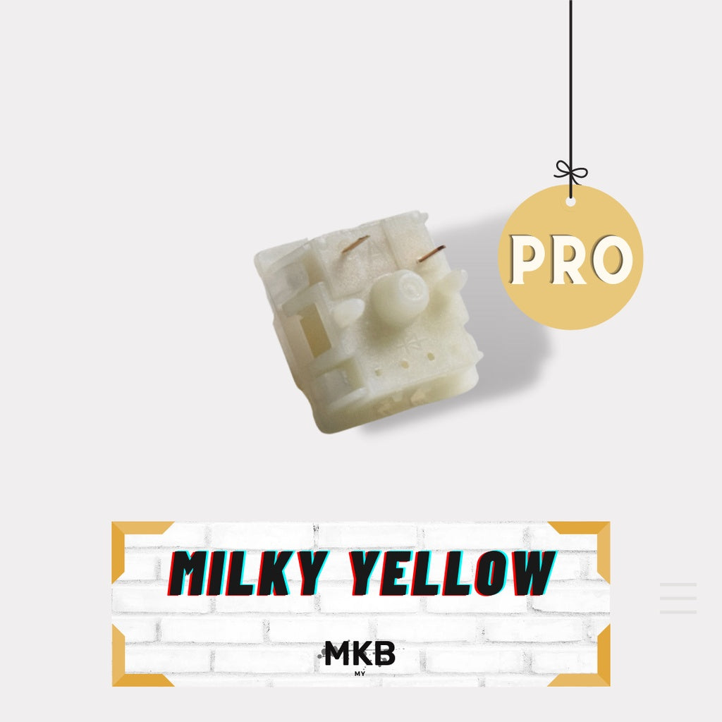 Gateron Milky Yellow PRO