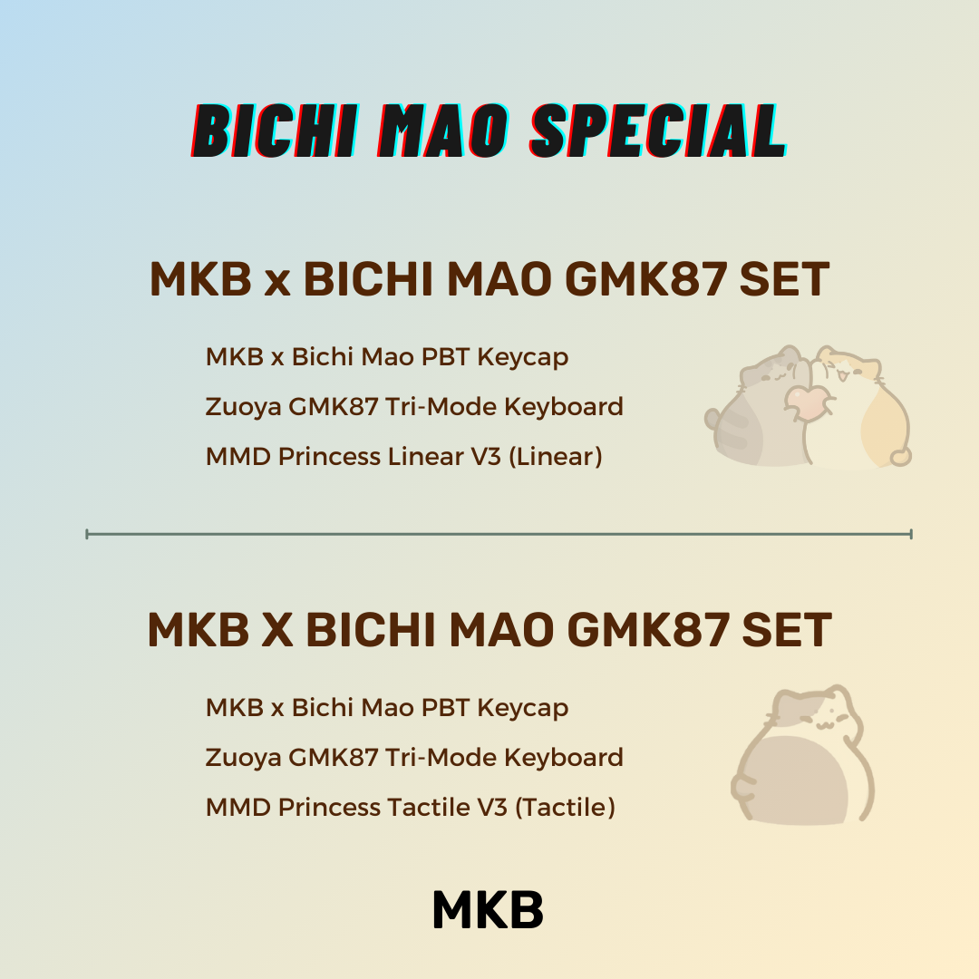 MKB x Bichi Mao GMK87 (Full Build)