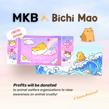 BichiMao x MKB Waterproof Deskmat