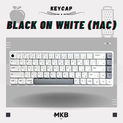 Black on White Mac