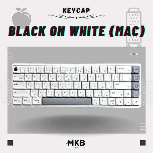 Black on White Mac