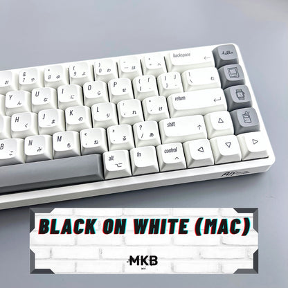 Black on White Mac