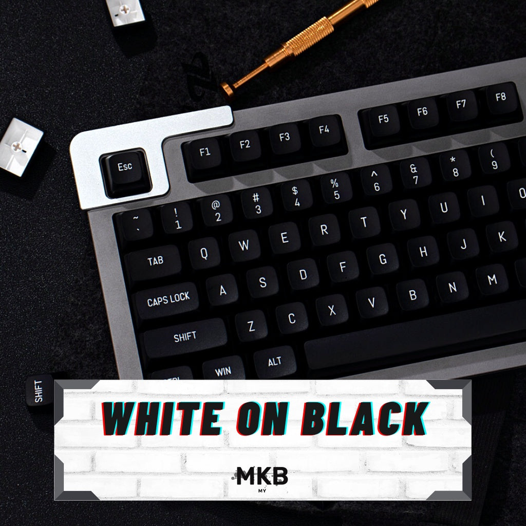 MSA White on Black