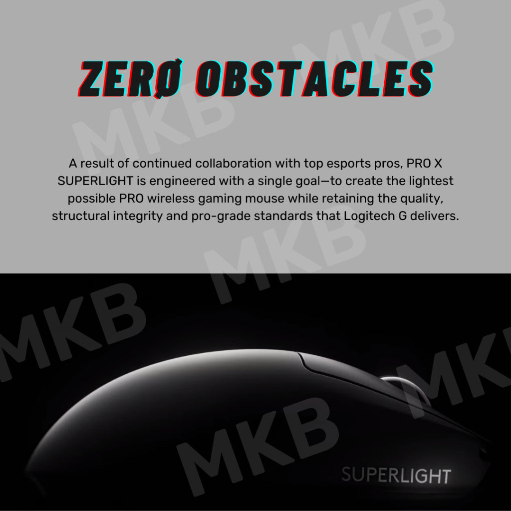 Logitech G PRO X SUPERLIGHT – MKB.MY