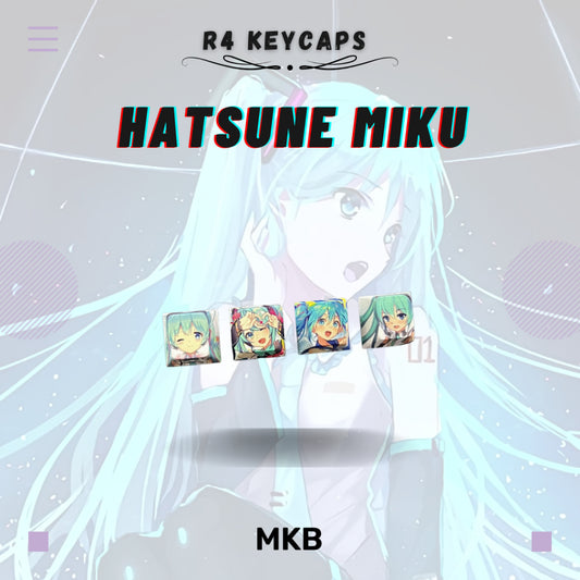 Hatsune Miku R4 Keycap