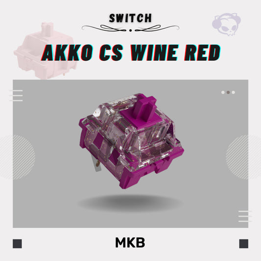 Akko CS Wine Red