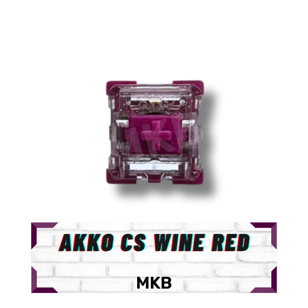 Akko CS Wine Red