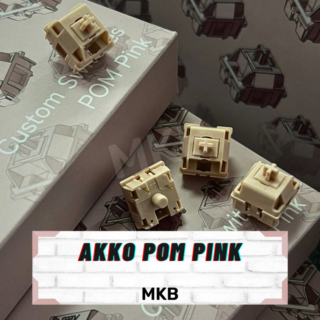 Akko POM Pink