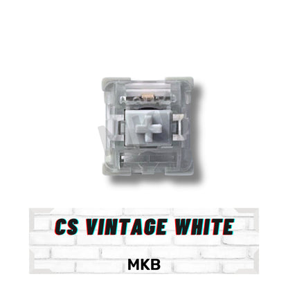 Akko CS Vintage White
