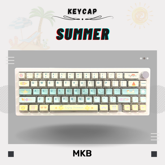 Summer PBT Keycap Set