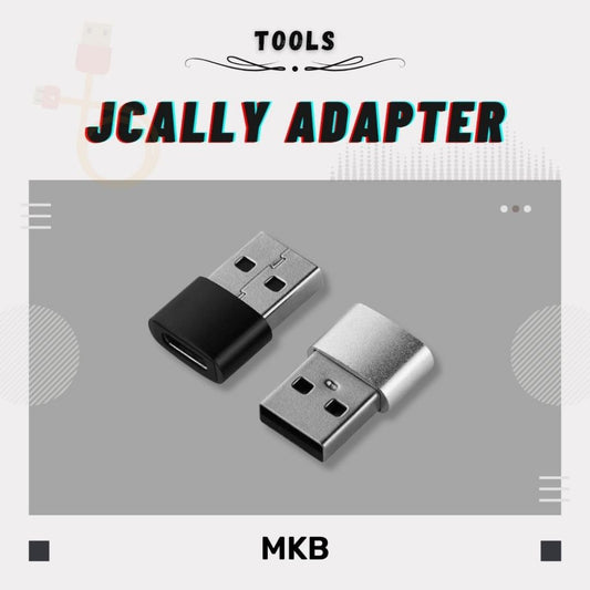 JCALLY USB-A to Type-C Adapter