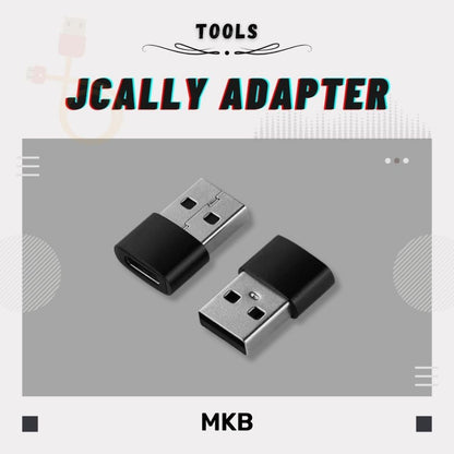 JCALLY USB-A to Type-C Adapter