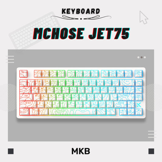 Mchose Jet 75 Magnetic Keyboard