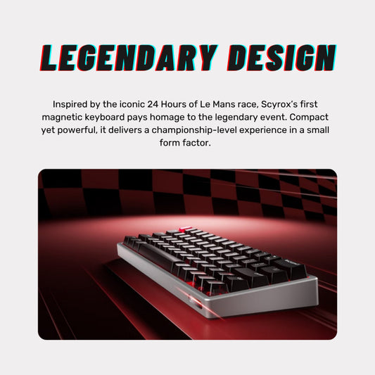 Scyrox Xpunk 63 Magnetic Keyboard